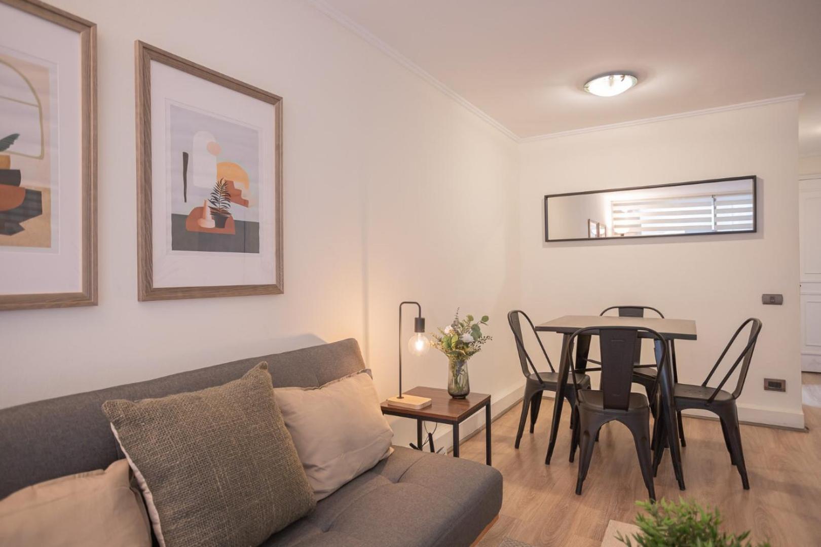 Apartamento Comodidad Sofisticada A Pasos Del Costanera Center Santiago